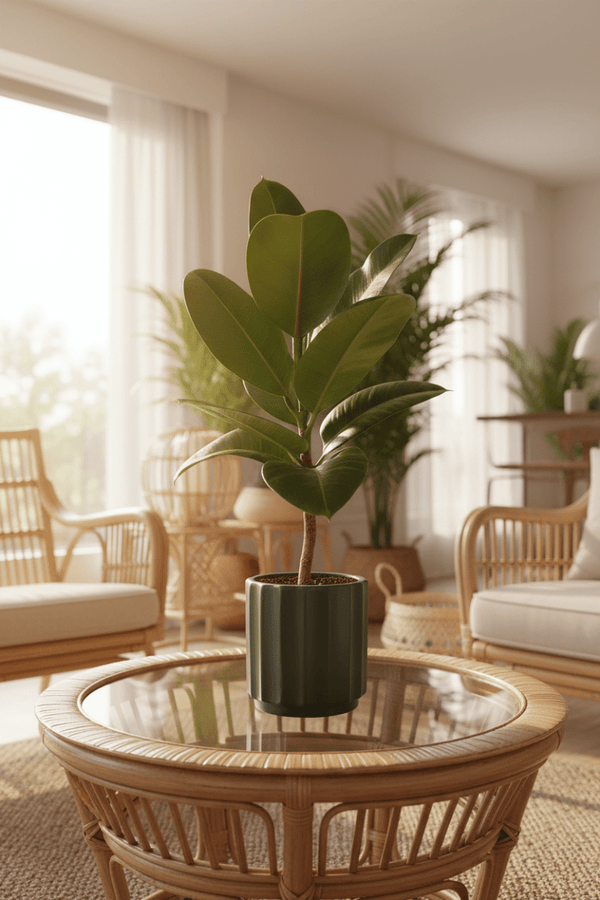 Ficus Elastica Robusta - Potted plant - POTT-RUBB-GRW-1899 - Tumbleweed Plants - Online Plant Delivery Singapore