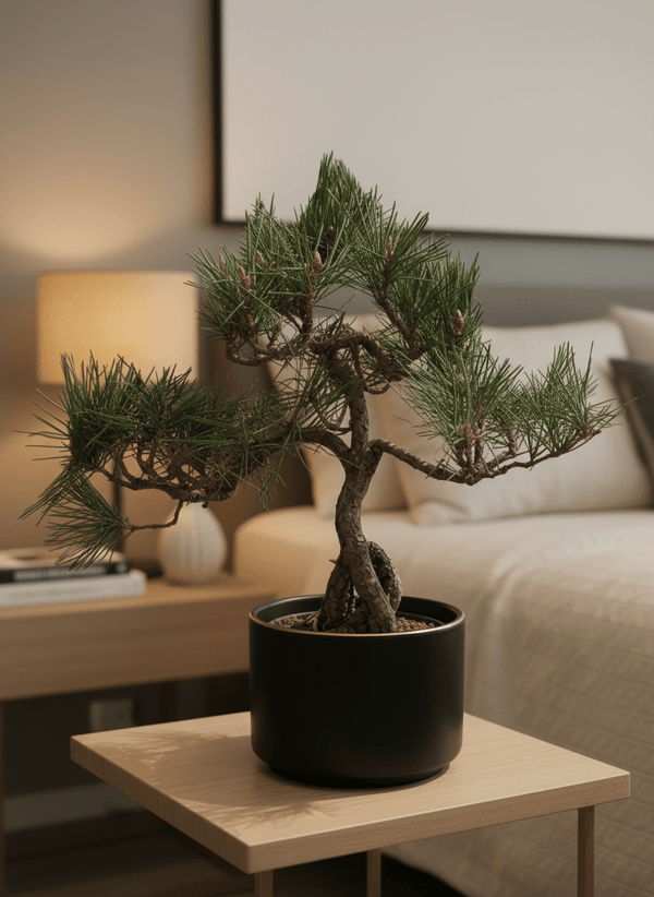 Japanese Black Pine Bonsai - Natural Growth - Potted plant - POTT-JAPA-9761 - Tumbleweed Plants - Online Plant Delivery Singapore