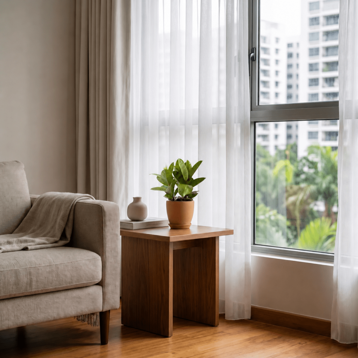 Ficus Shivereana / Moonshine Rubber Plant Multi-Stems - Potted plant - - Tumbleweed Plants - Online Plant Delivery Singapore