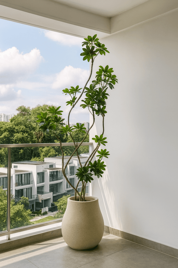 Dwarf Umbrella Tree (Life-like Artificial) - Potted plant - 5459729755675 - Tumbleweed Plants - Online Plant Delivery Singapore