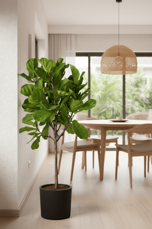 Ficus Lyrata 'Fiddle-leaf Fig' - Potted plant - POTT-FIDD-GRW-1919 - Tumbleweed Plants - Online Plant Delivery Singapore