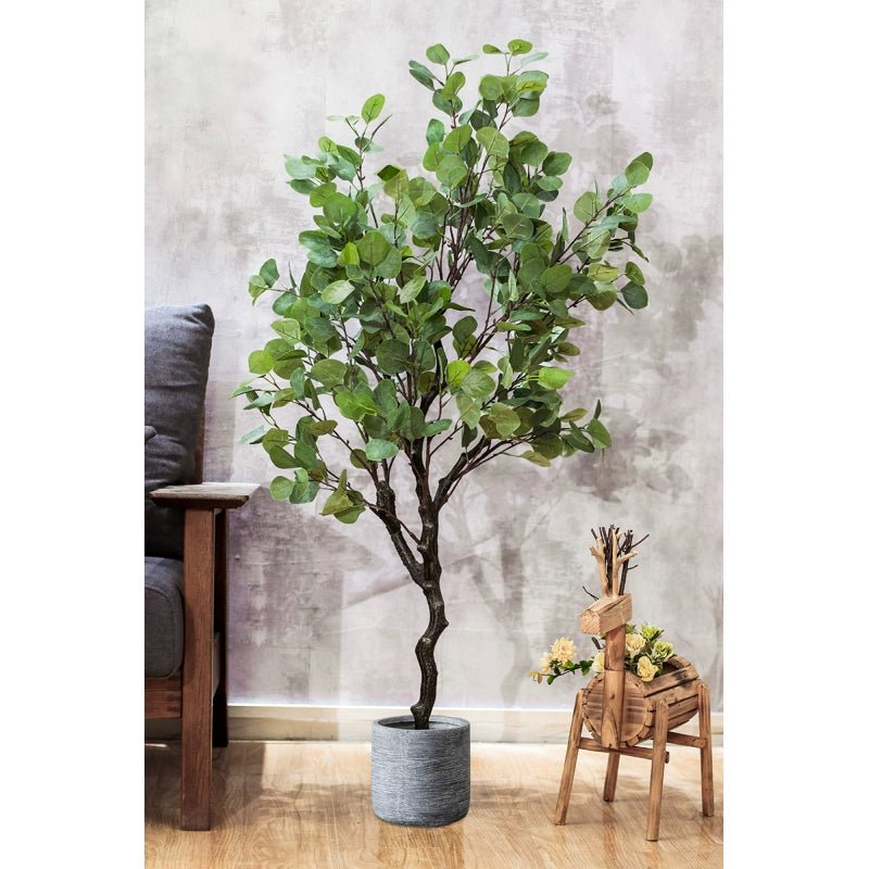 Eucalyptus (Life-like Artificial) - Potted plant - 5784929259913 - Tumbleweed Plants - Online Plant Delivery Singapore