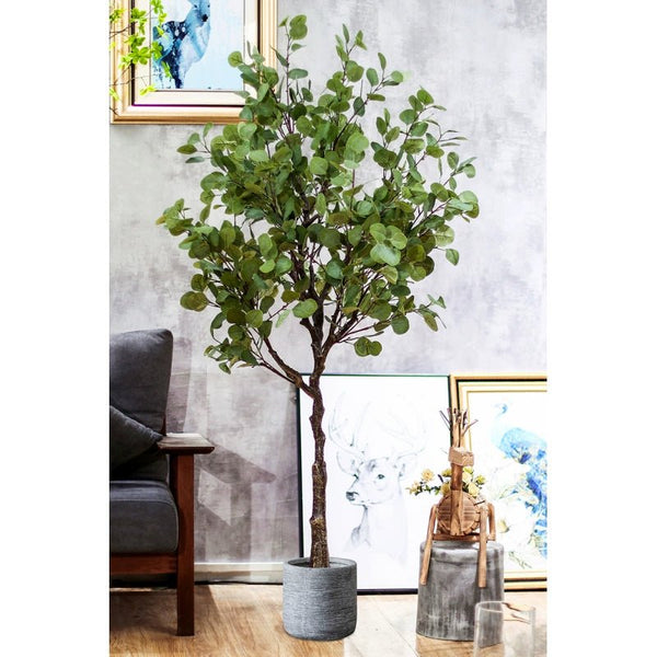 Eucalyptus (Life-like Artificial) - Potted plant - 5784929259913 - Tumbleweed Plants - Online Plant Delivery Singapore