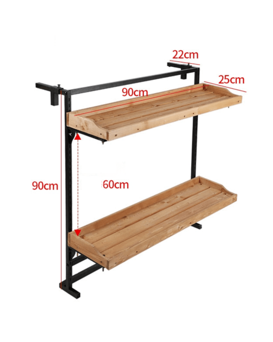 SunnySteps Balcony Racks