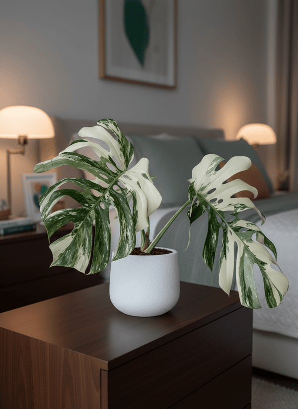 Monstera Albo Variegata — Established Plant (Limited Batch) - Potted plant - POTT-MONS-GRW-9747 - Tumbleweed Plants - Online Plant Delivery Singapore