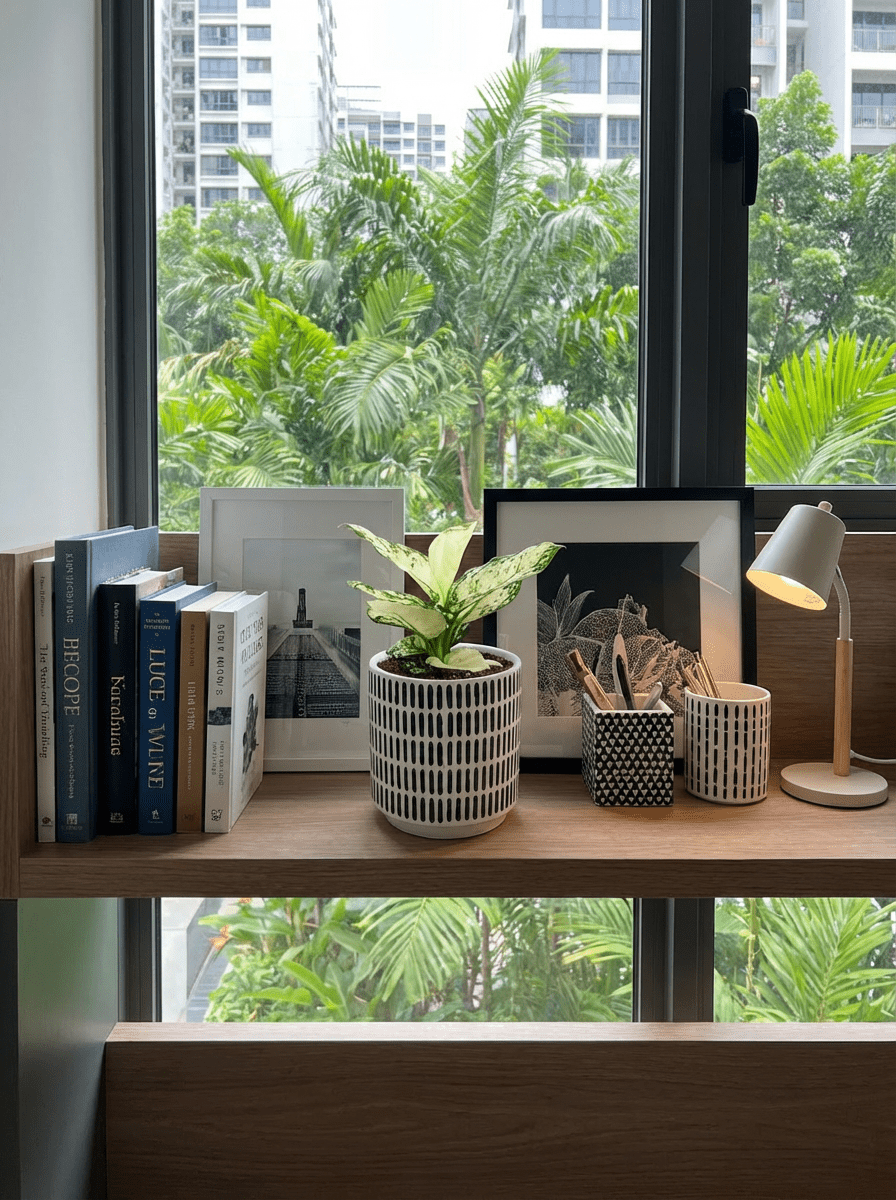 Aglaonema Snow White Plant - Potted plant - POTT-AGLA-GRW-5998 - Tumbleweed Plants - Online Plant Delivery Singapore