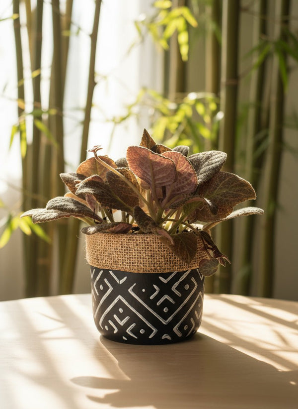 Assorted Episcia Plant - Potted plant - POTT-ASSO-6138 - Tumbleweed Plants - Online Plant Delivery Singapore