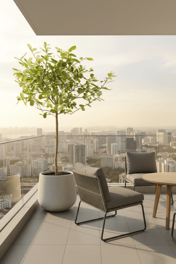 Lemon Tree Tall (1.5m) - Potted plant - POTT-LEMO-GRW-3668 - Tumbleweed Plants - Online Plant Delivery Singapore