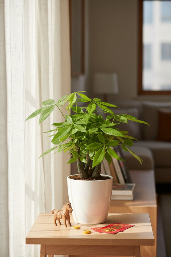Money Tree Full Bloom - Potted plant - POTT-FULL-GRW-4994 - Tumbleweed Plants - Online Plant Delivery Singapore