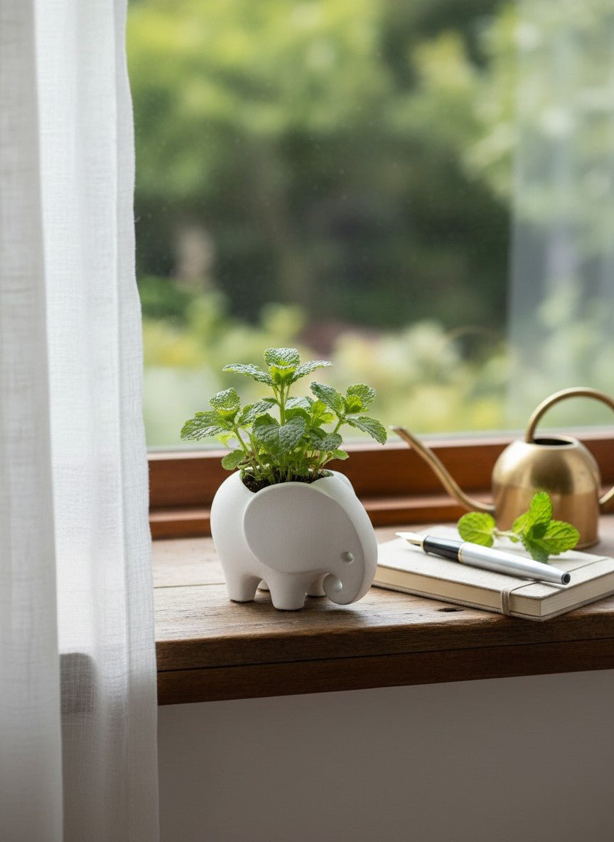 Ellie the Elephant Planter - Pots - - Tumbleweed Plants - Online Plant Delivery Singapore