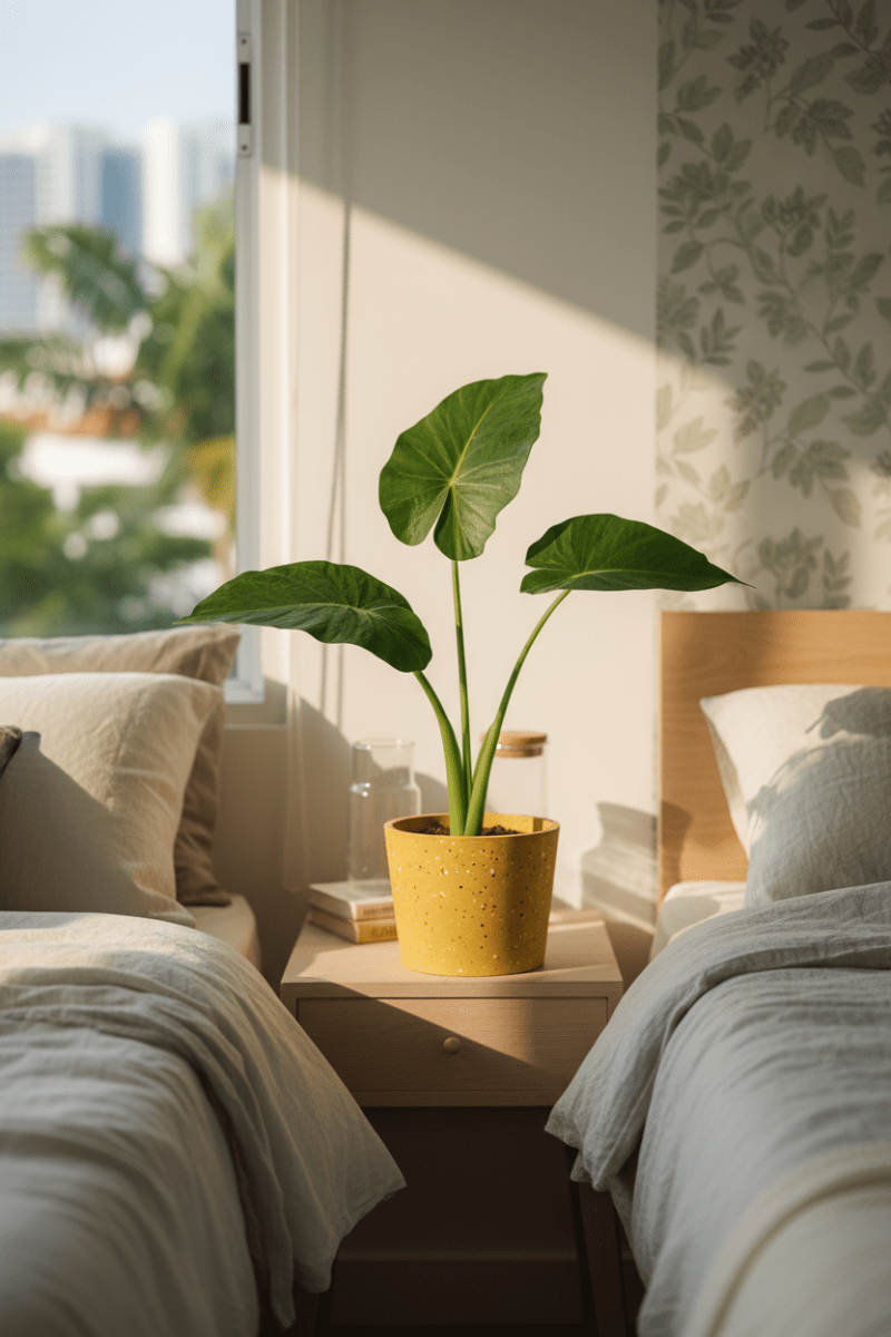 Giant Taro Large - Potted plant - JUST-GIAN-GRW-2480 - Tumbleweed Plants - Online Plant Delivery Singapore