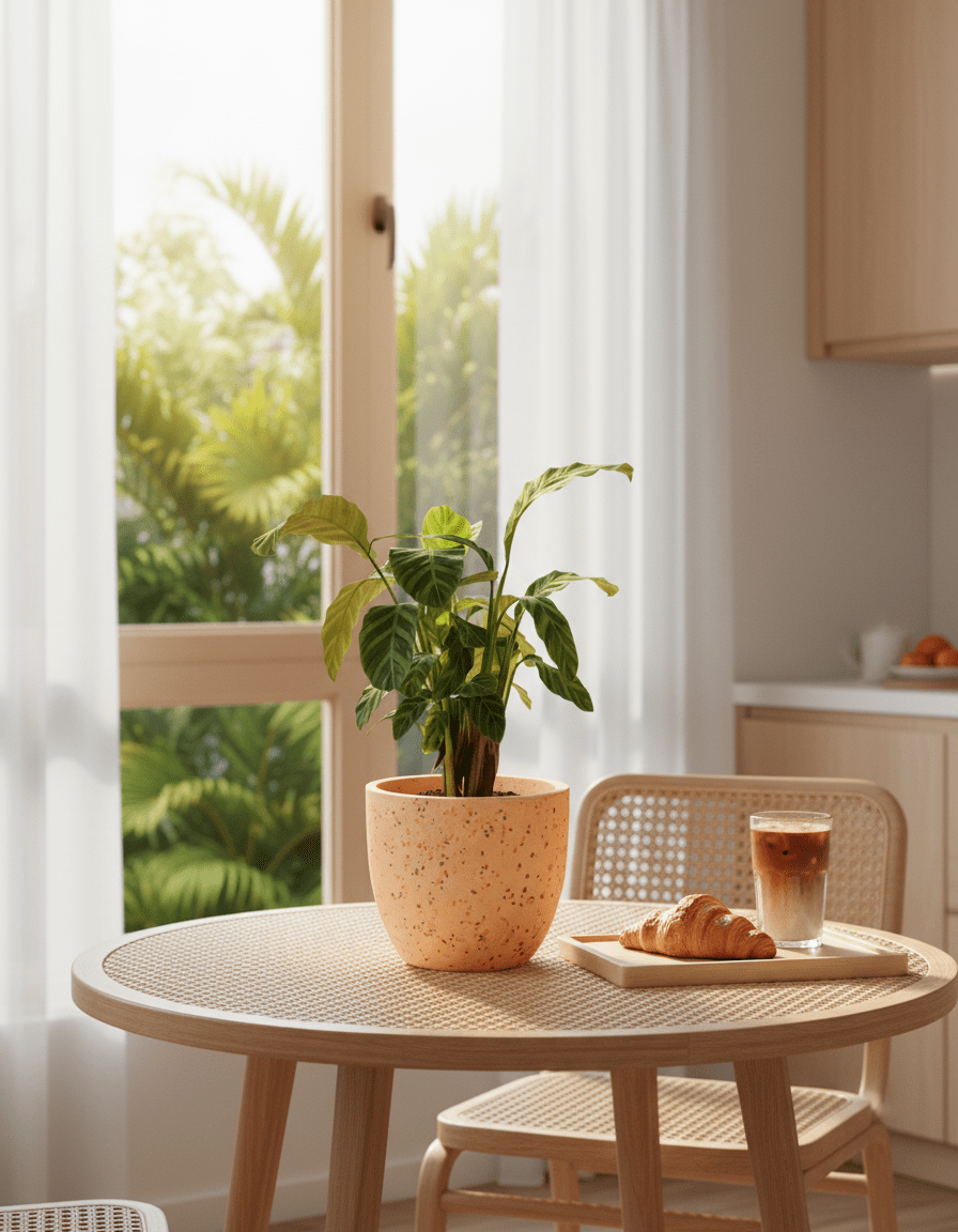 Calathea Zebrina - Potted plant - POTT-CALA-GRW-3592 - Tumbleweed Plants - Online Plant Delivery Singapore