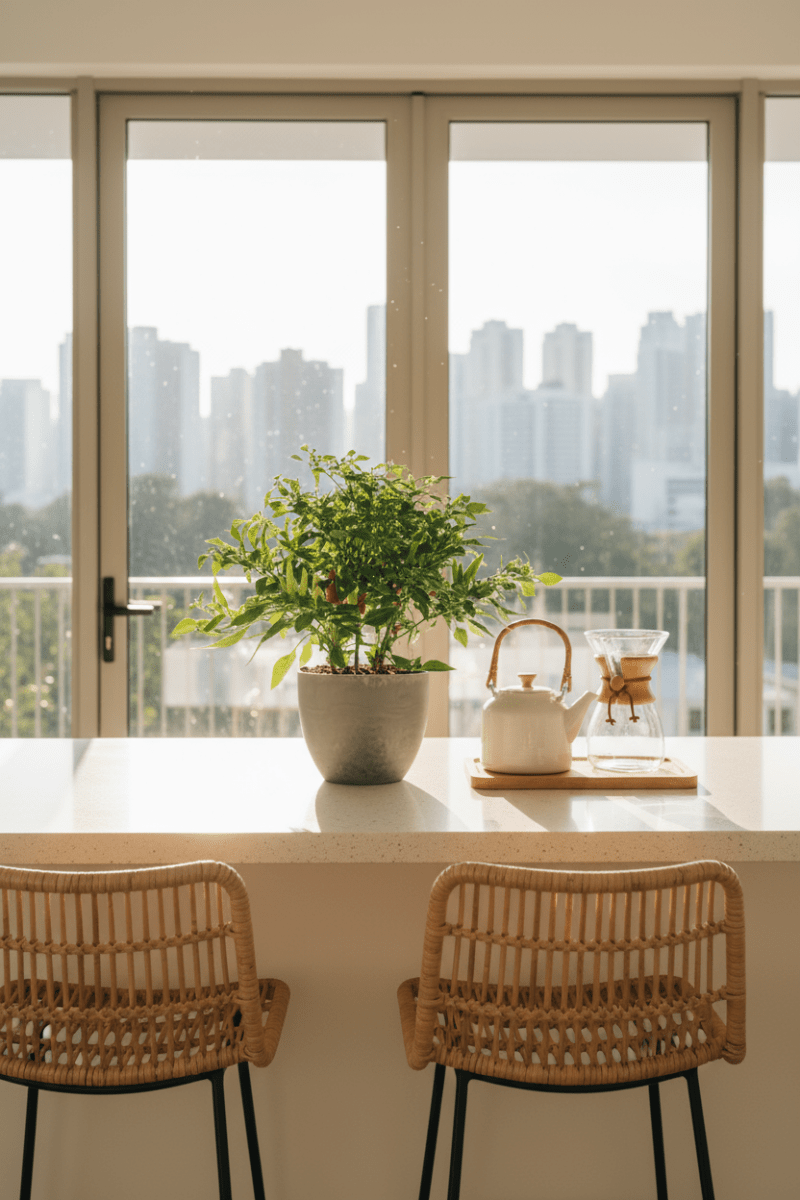 Chili Plant - Potted plant - POTT-CHIL-GRW-5187 - Tumbleweed Plants - Online Plant Delivery Singapore