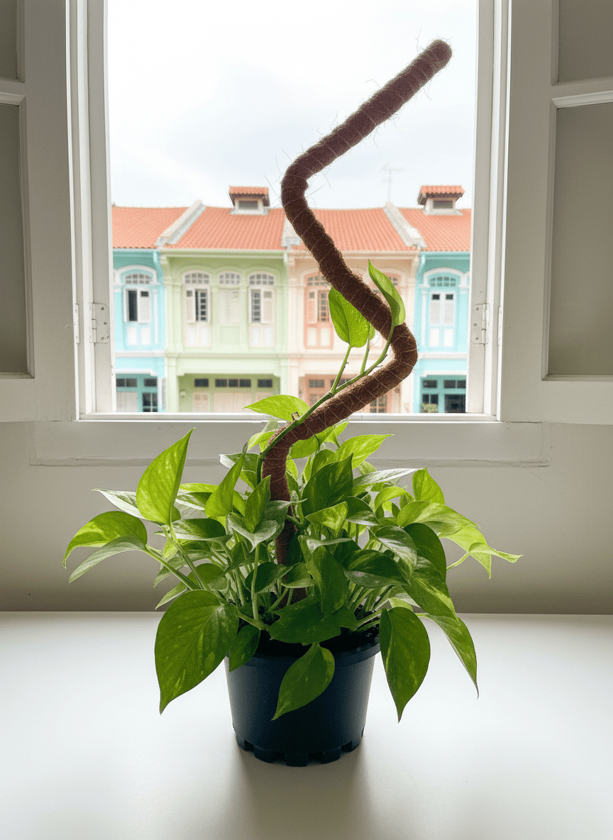 Bendable Moss Pole - Plant Accessories - PLAN-BEND-CM-6879 - Tumbleweed Plants - Online Plant Delivery Singapore