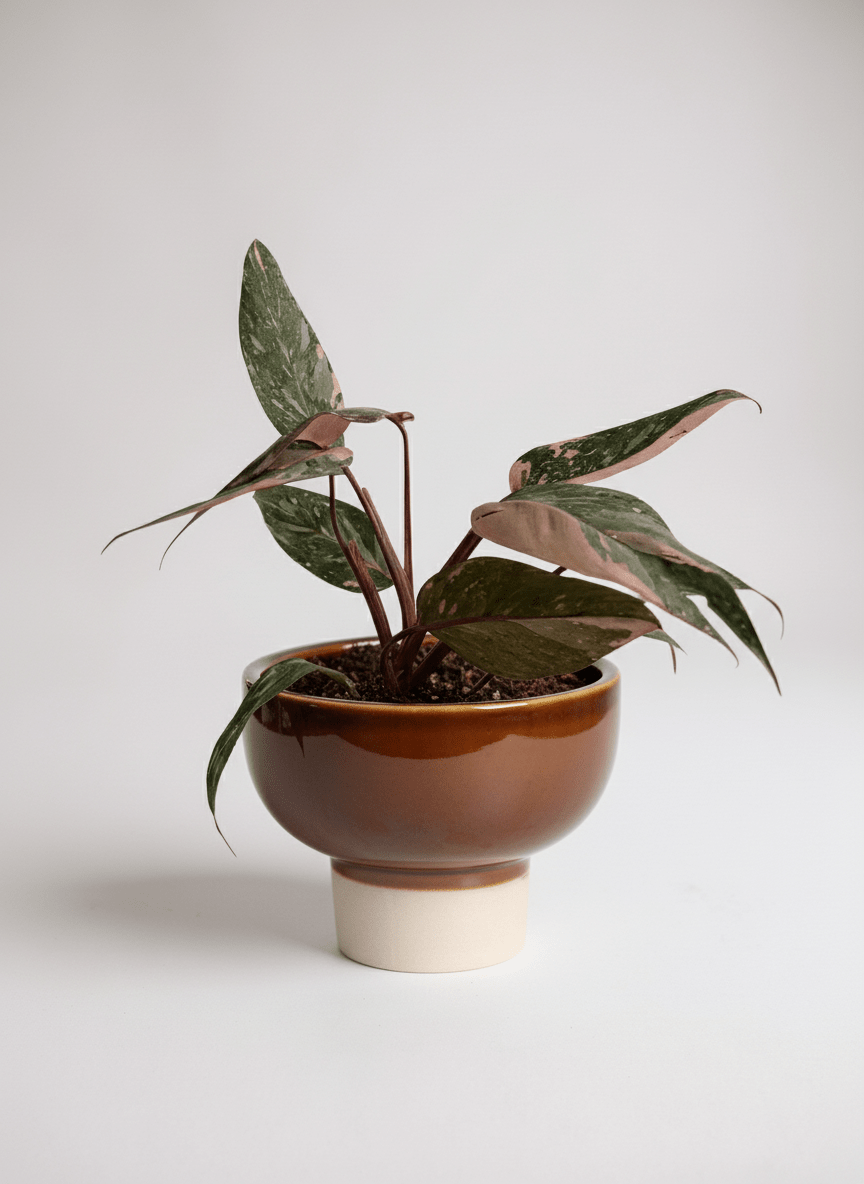 Philodendron Pink Princess - Potted plant - POTT-PHIL-GRW-7387 - Tumbleweed Plants - Online Plant Delivery Singapore