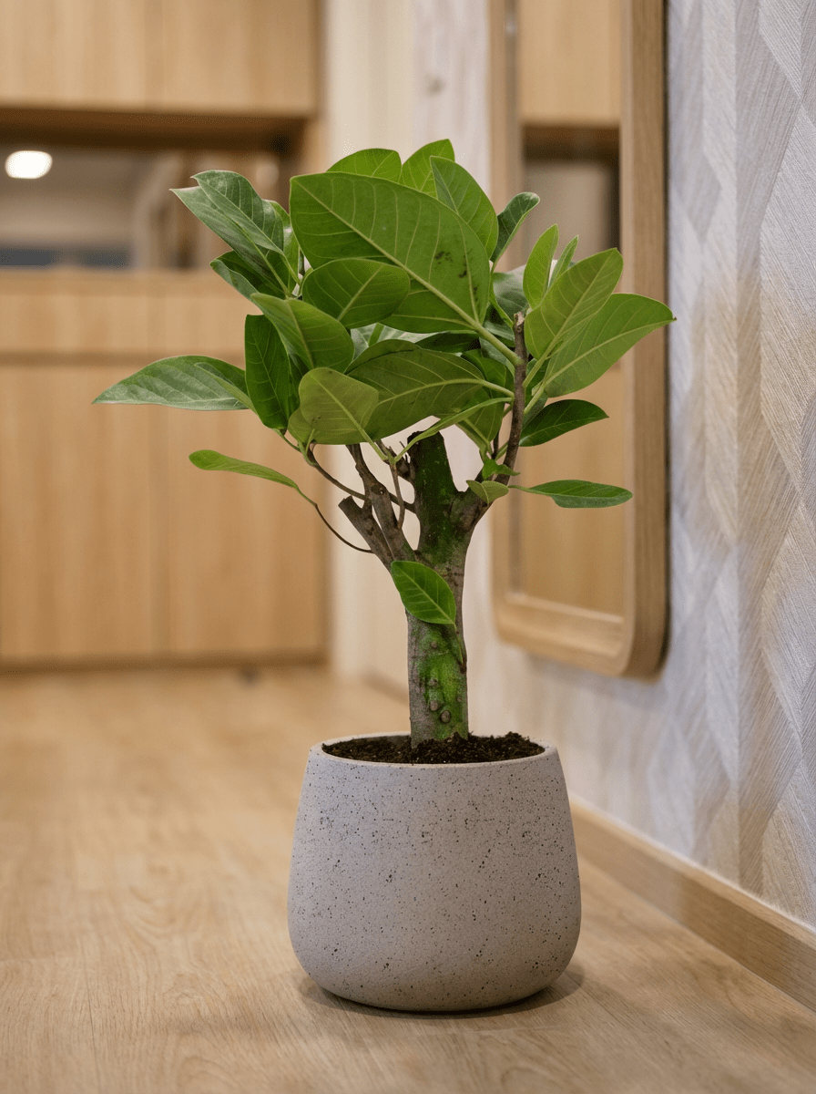 Ficus Elastica Lemon Lime - Potted plant - POTT-FICU-GRW-6277 - Tumbleweed Plants - Online Plant Delivery Singapore