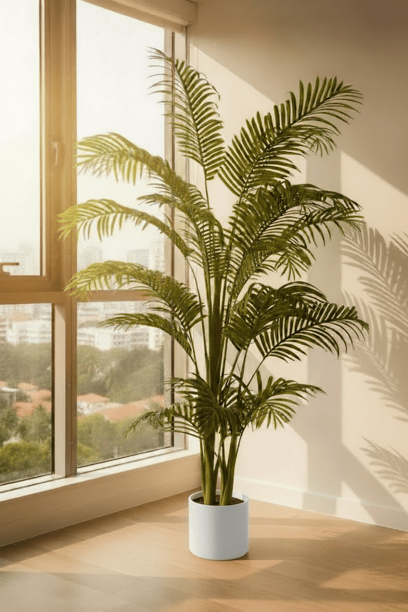 Bamboo Palm (Life-life Artificial) - Potted plant - 5004438217559 - Tumbleweed Plants - Online Plant Delivery Singapore