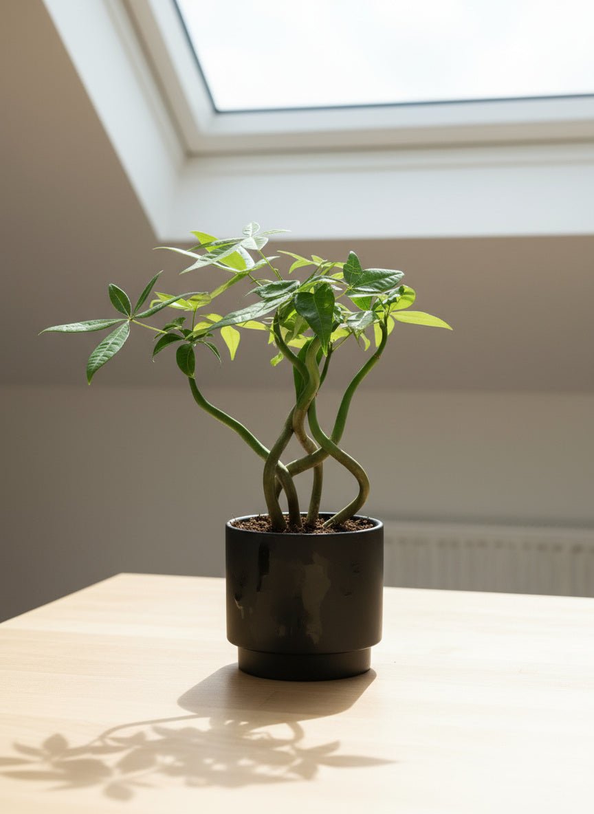 Money Tree Wavy - Potted plant - GIFT-WAVY-GRW-3697 - Tumbleweed Plants - Online Plant Delivery Singapore