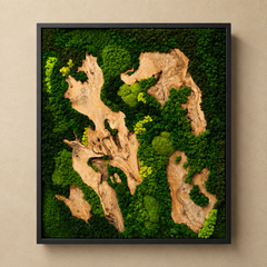 EARTH Frame - Preserved Plants: MOSS.