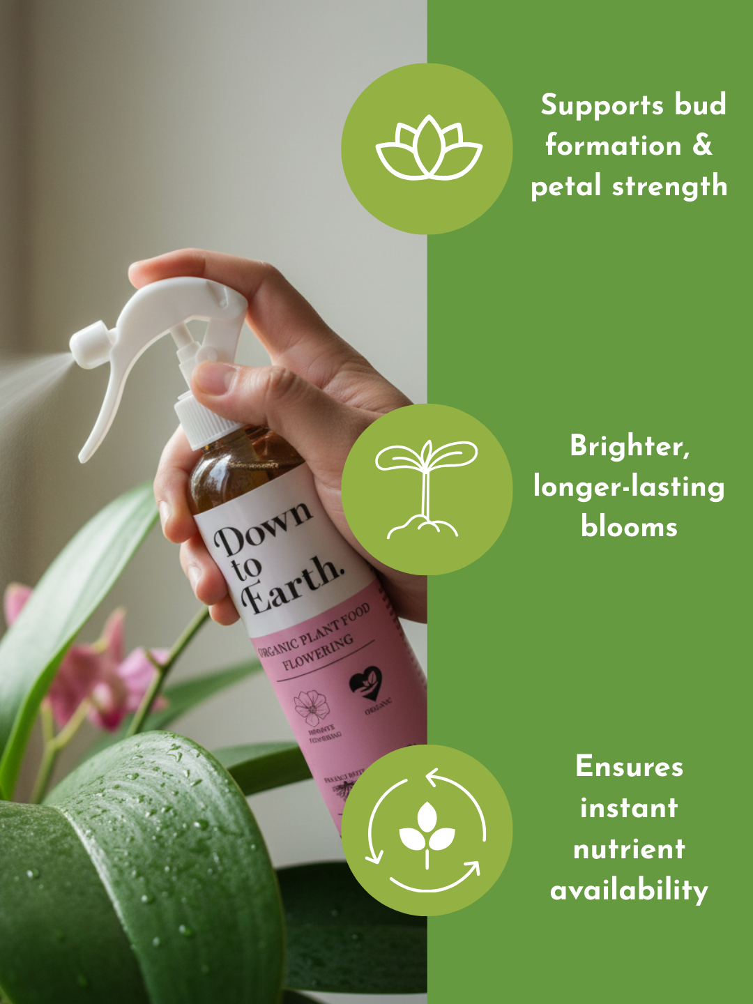 Down To Earth. Flowering Booster