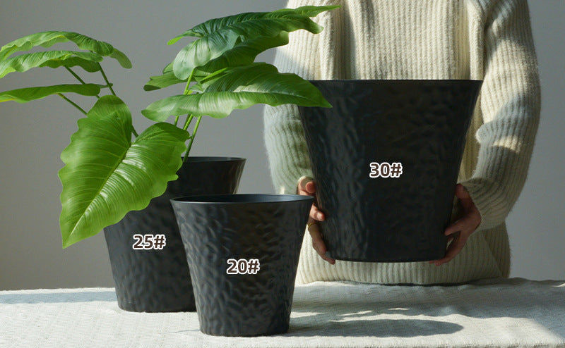 Luna Straight Cloudstone Planter - L