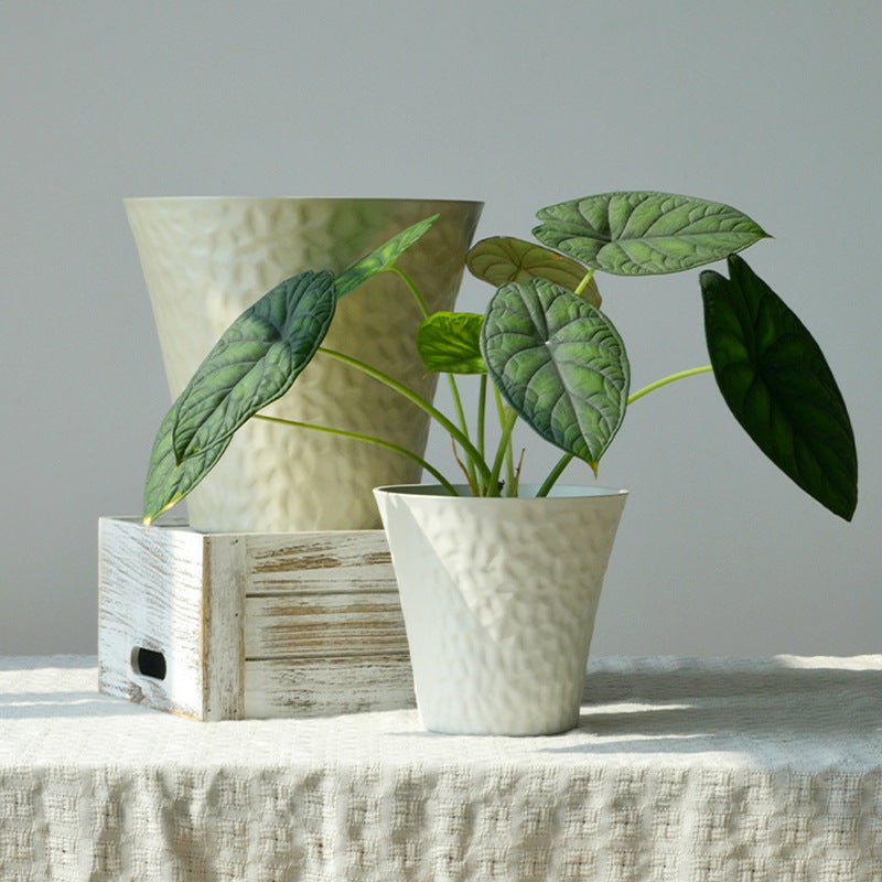 Luna Straight Cloudstone Planter - L - Planter - 6135032434699 - Tumbleweed Plants - Online Plant Delivery Singapore