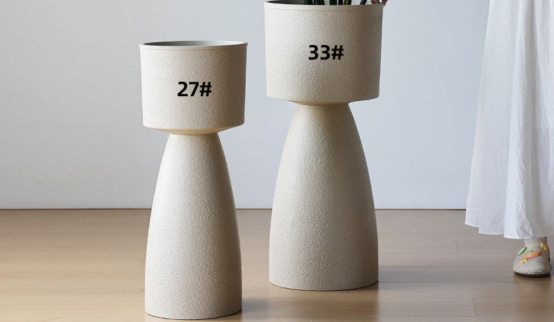 Tall Tora Pot with Base - Large