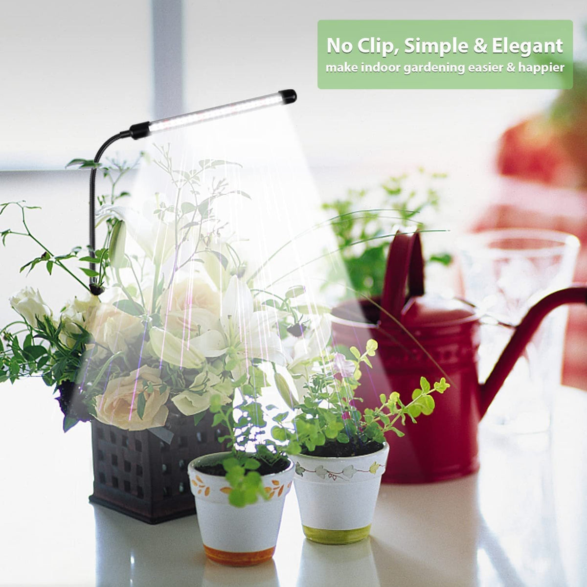 HaloStick - Adjustable Gooseneck Grow Light (Indoor) -  -  Tumbleweed Plants