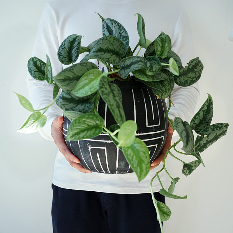 Folk Element Pot - Medium