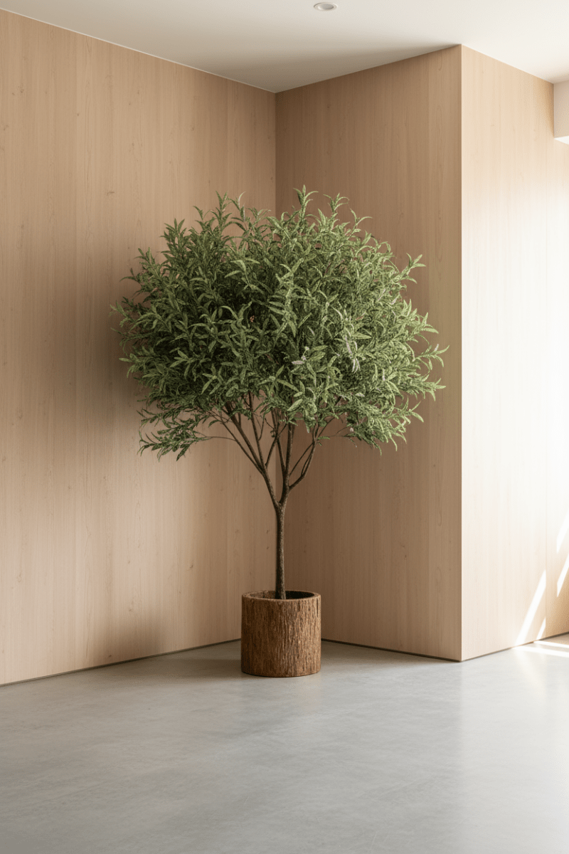 Olive Tree - Real-Trunk Artificial