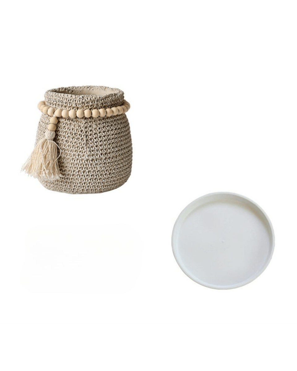 Tassel Pot - Planter - 5786267967835 - Tumbleweed Plants - Online Plant Delivery Singapore