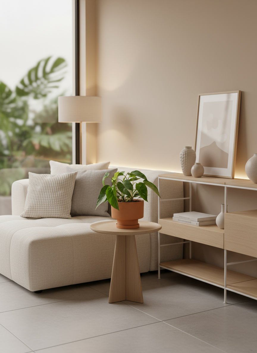 Philodendron White Princess - Potted plant - POTT-PHIL-GRW-6440 - Tumbleweed Plants - Online Plant Delivery Singapore