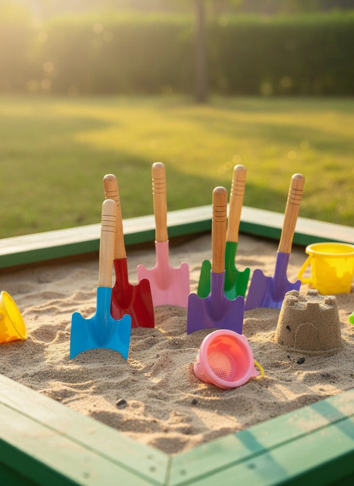 Mini garden trowel with wooden handle - Assorted Color - Garden Tools -  - Tumbleweed Plants - Online Plant Delivery Singapore