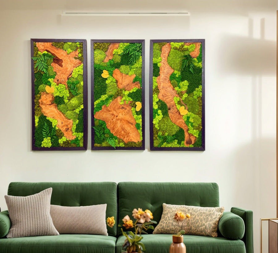 EARTH Frame - Preserved Plants: MOSS.