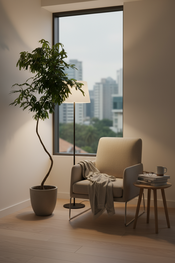 The quiet workspace
