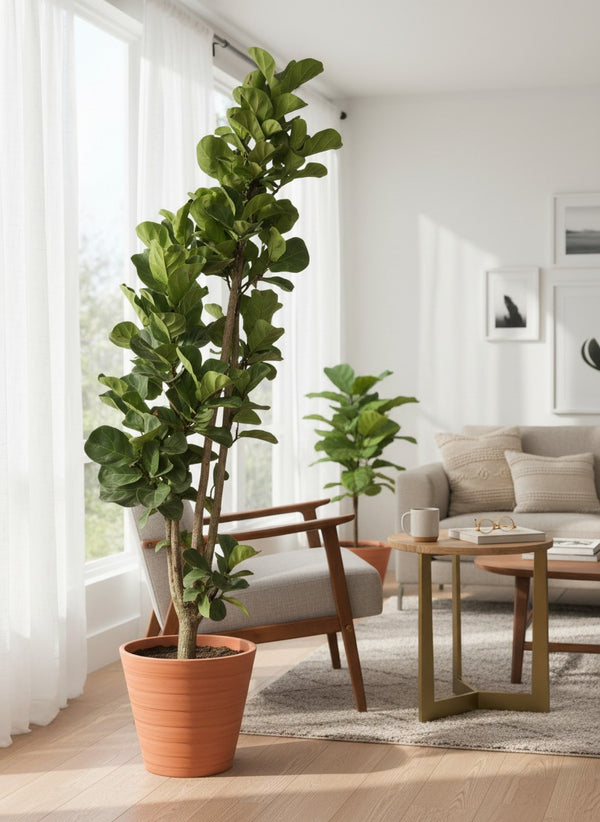 Ficus Lyrata / Fiddle Leaf Fig XL - Potted plant -  - Tumbleweed Plants - Online Plant Delivery Singapore