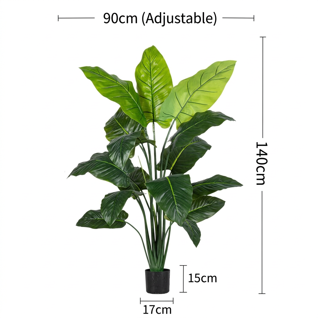 Taro Tree - Life-like Artificial