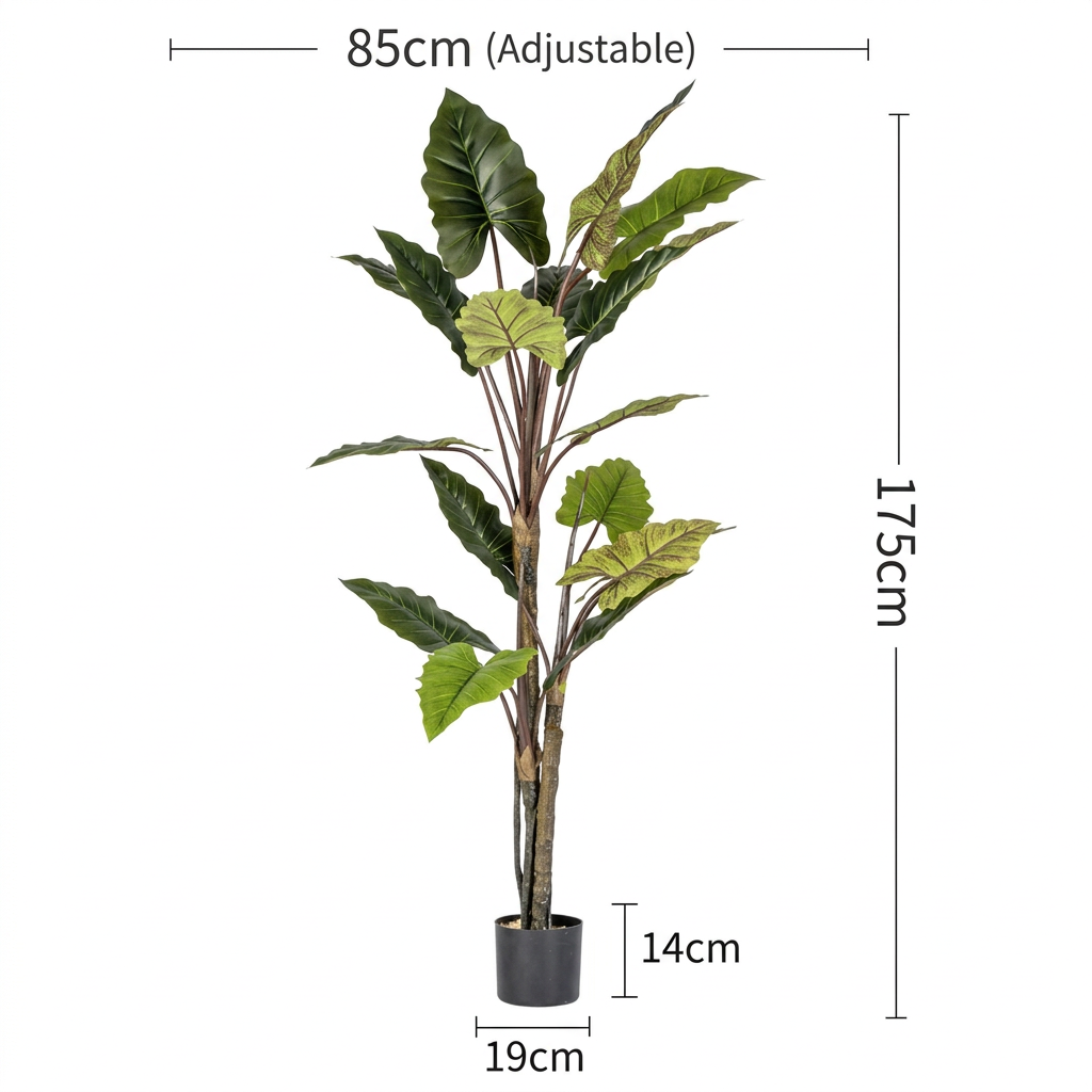 Taro Tree - Life-like Artificial