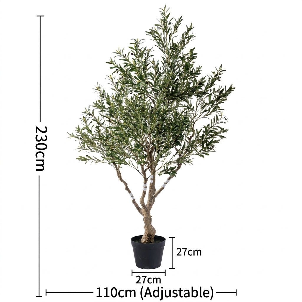 Luxury Artificial Olive Tree Floor Plant