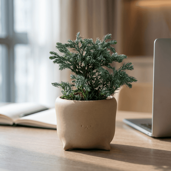 Blue Moss Cyprus (Chamaecyparis pisifera 'Boulevard') - Potted plant - POTT-BLUE-4127 - Tumbleweed Plants - Online Plant Delivery Singapore