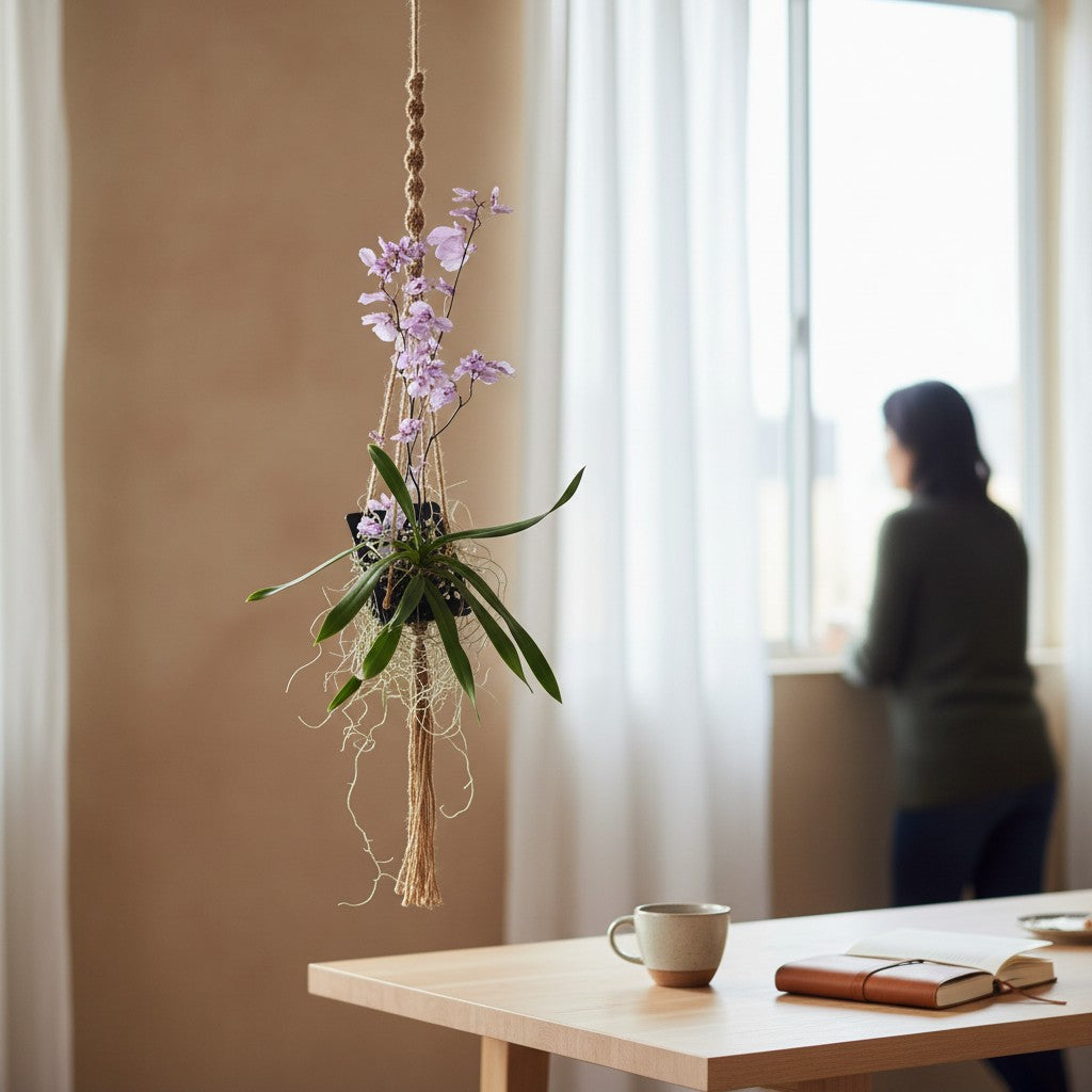 Pink Ionopsis Orchid