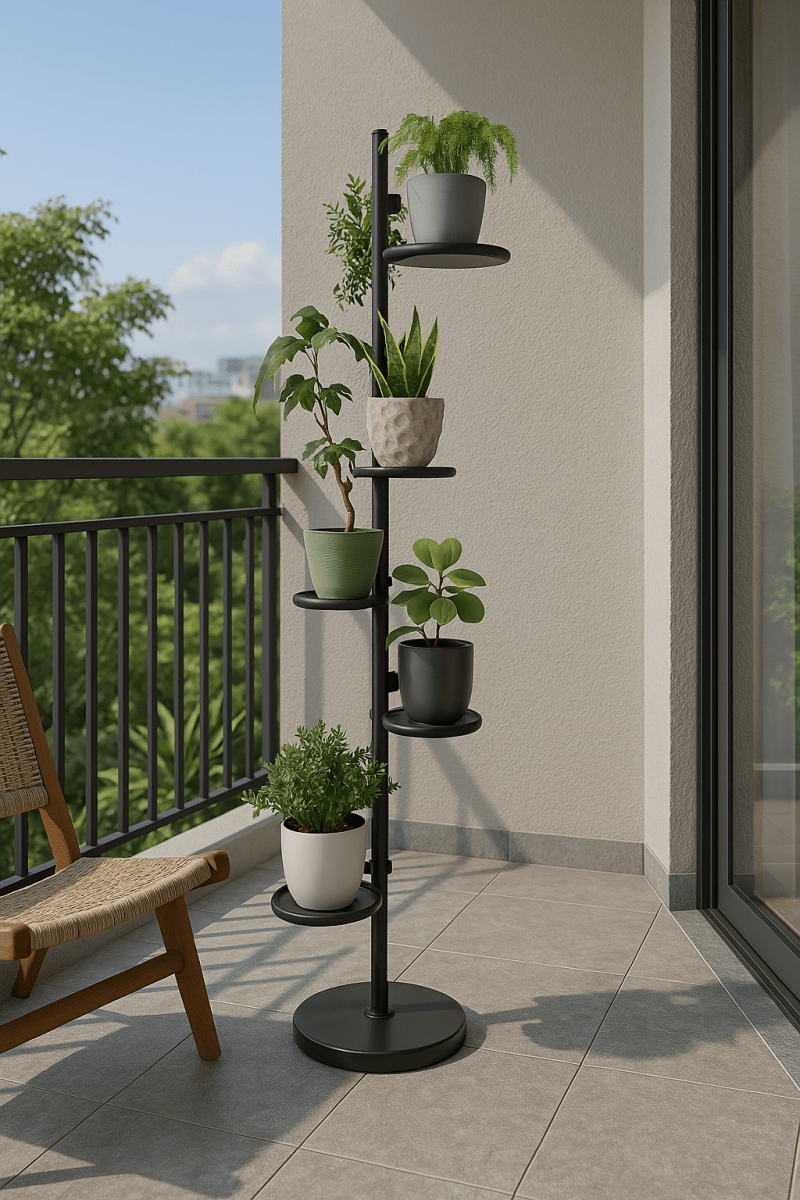 Spira Pole Plant Stand - Plant Stand - 5459519356049 - Tumbleweed Plants - Online Plant Delivery Singapore